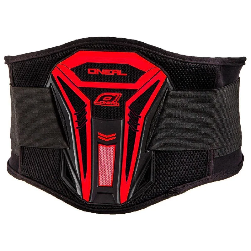 bicycle pedal ergonomics-ONEAL PXR KIDNEY BELT - BLACK/RED