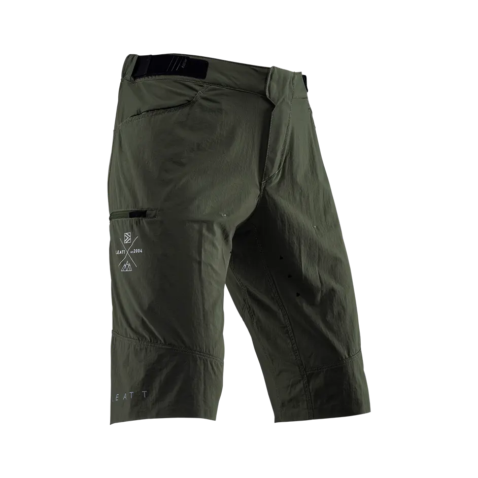 bicycle rust comfort-Leatt Trail 2.0 MTB Short - Spinach - 2024