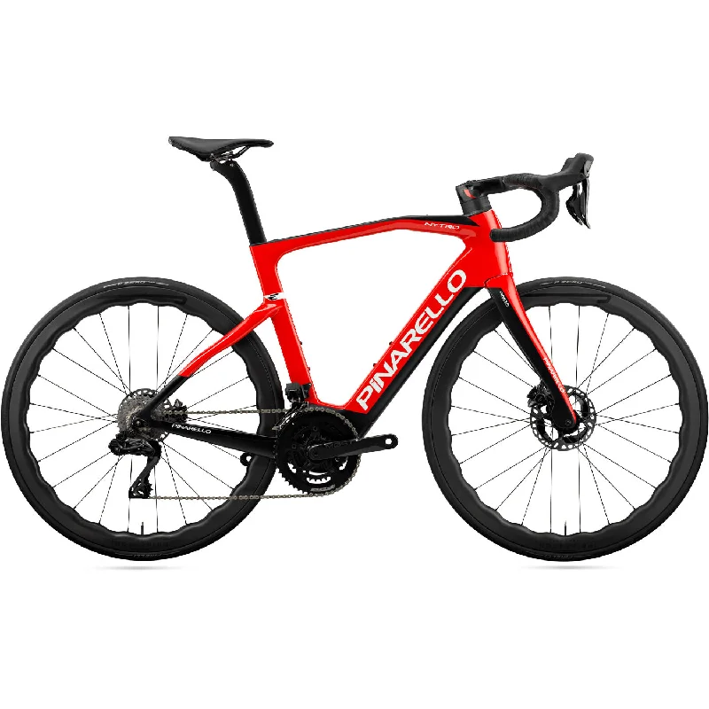 bicycle tire resilience-Pinarello Nytro E9 Road Dura Ace Di2 - Rosso