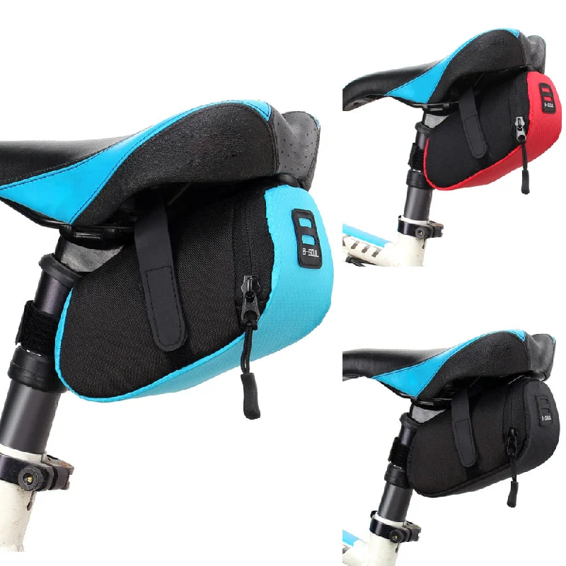 bicycle rotor robustness-Bicycle Bag Bicycle Bike Waterproof Storage Saddle Bag Seat Cycling Tail Rear Pouch Bag Saddle Bolsa Bicicleta