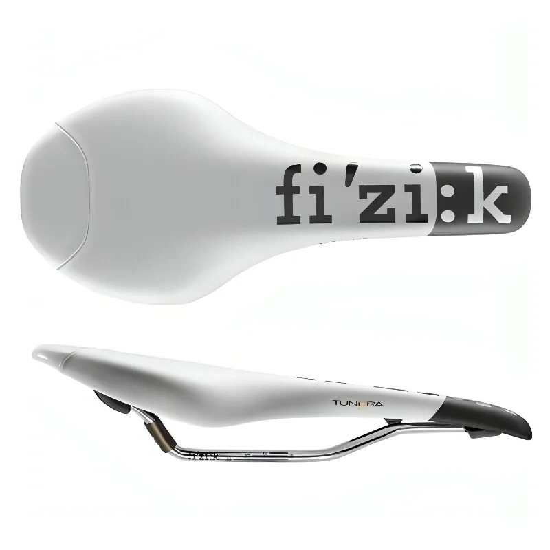 bicycle chain reliability-Fizik Tundra 2 Saddle K:ium Rail 190g