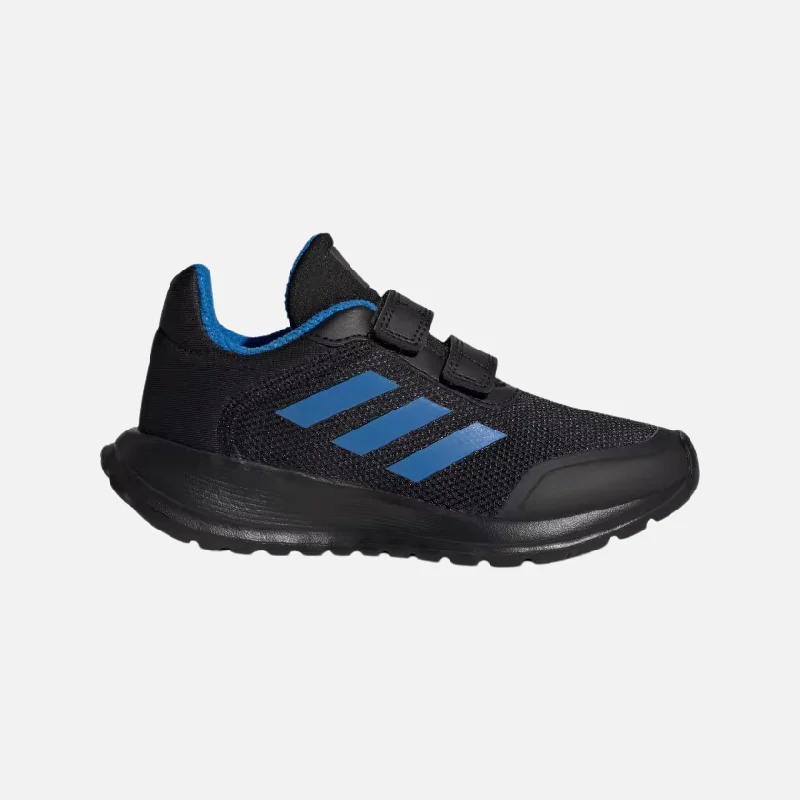 bicycle pump durability-Adidas Tensaur Run 2.0 Kids Unisex Shoes (4-7Year) -Core Black/Bright Royal/Core Black