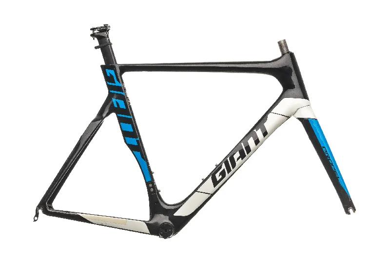 bicycle exercise comfort-Giant Propel Advanced Pro 0 Large Frameset - 2017