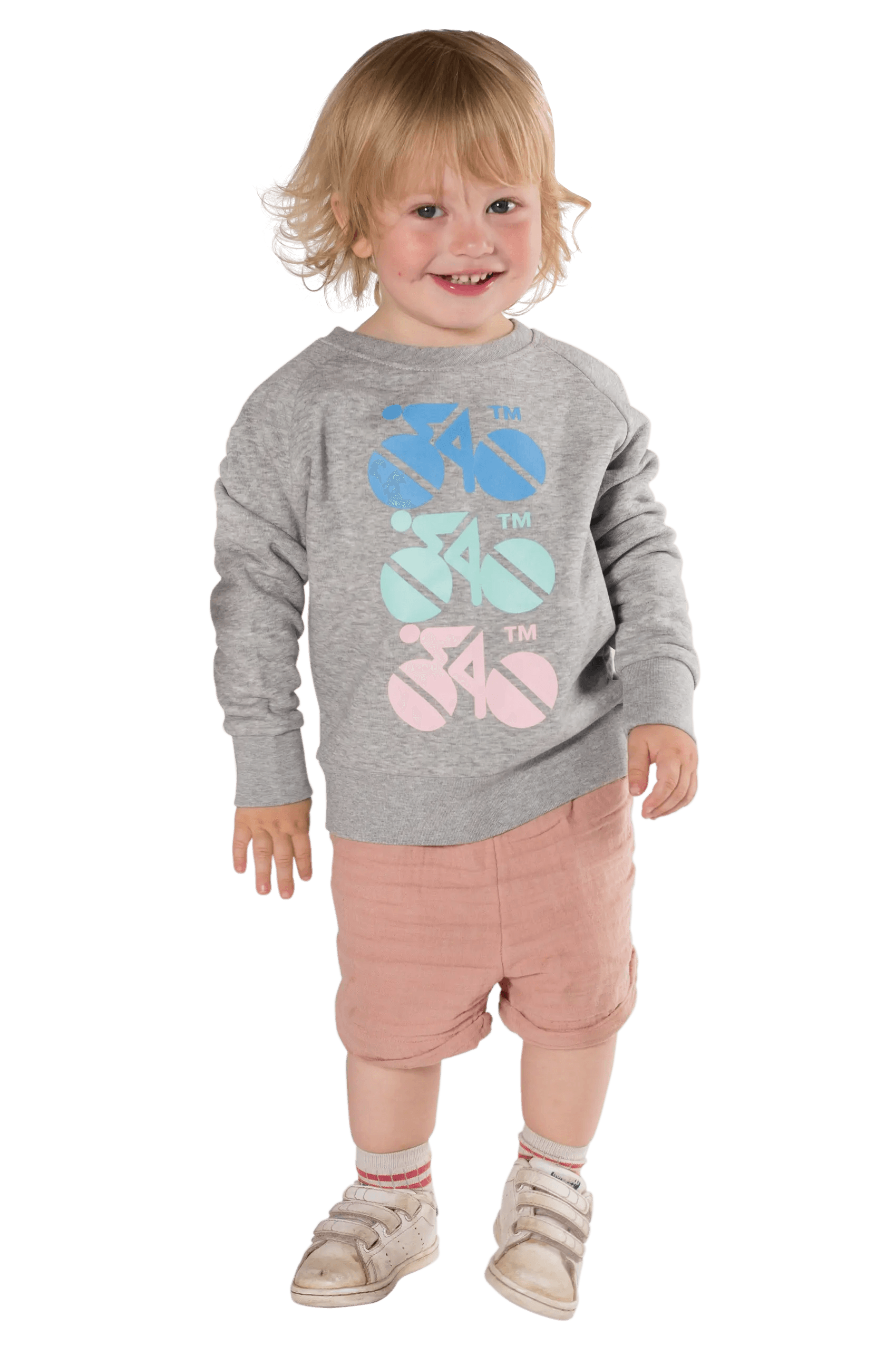 bicycle tool resilience-Standert Sweatshirt | Kids 3 Bike | Grey