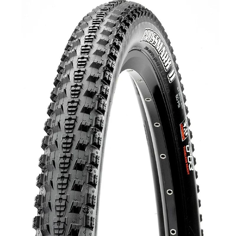 bicycle gear strength-Copertone Maxxis Crossmark II EXO TR 60TPI pieghevole - 27.5 x 2.10 - Nero