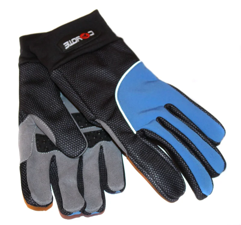 bicycle tire reliability-Urban MTB Winter Reflective Cycling Gloves Mitts Full Finger Blue-Black Small Or Med