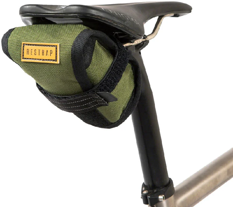 bicycle shoe strength-Restrap Tool Pouch Seat Bag - .6L Olive