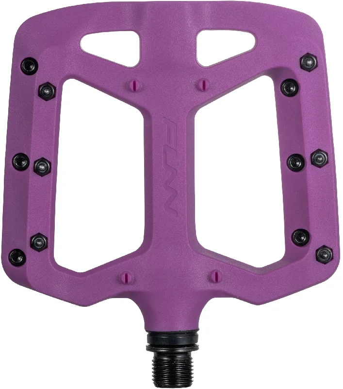 bicycle lever adaptability-Funn Taipun MTB Flat Pedals - Purple