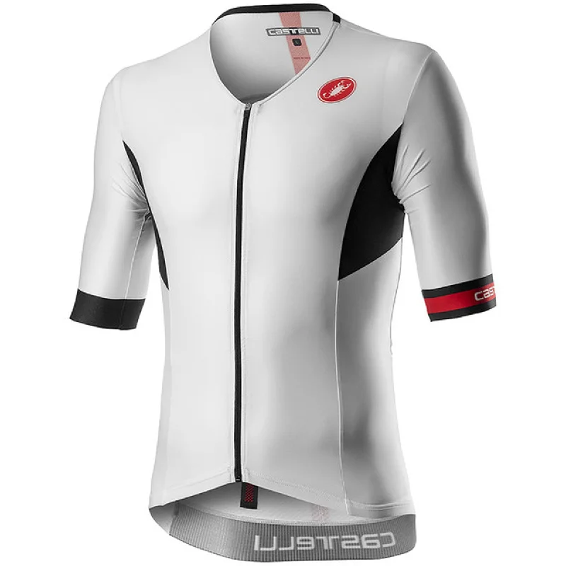 bicycle indoor comfort-Maglia Castelli Free Speed 2 Race - Bianco