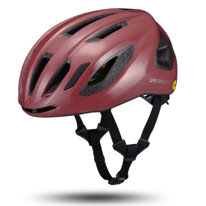 bicycle cleat adaptability-Casco Specialized Chamonix 3 - Rosso