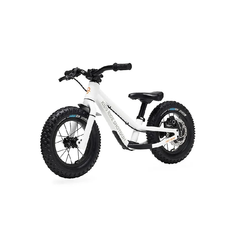 bicycle pad adaptability-Kids Ride Shotgun Dirt Hero 12 Push Bike 12-1/2 With Brake White