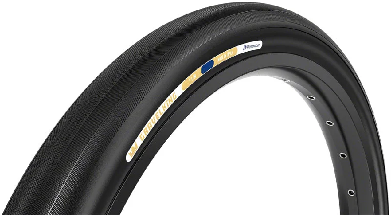 bicycle sidewall comfort-Panaracer GravelKing Slick Tire - 650b x 48 / 27.5 x 1.90 Tubeless Folding BLK