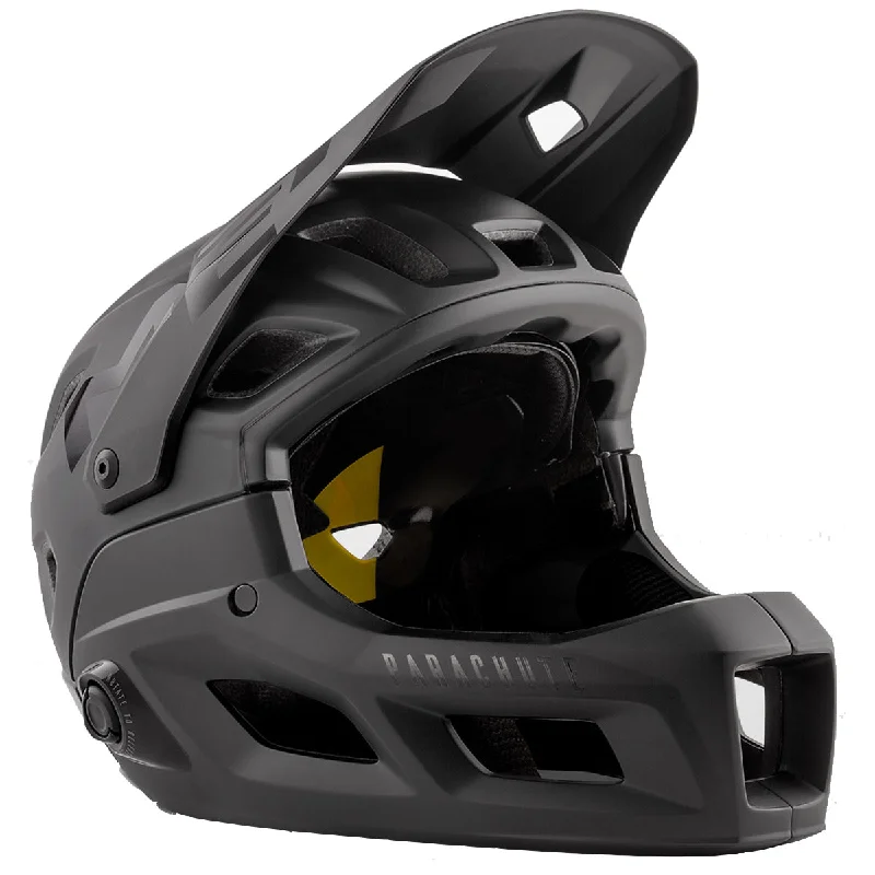 bicycle gear weight-Casco Met Parachute MCR - Nero opaco