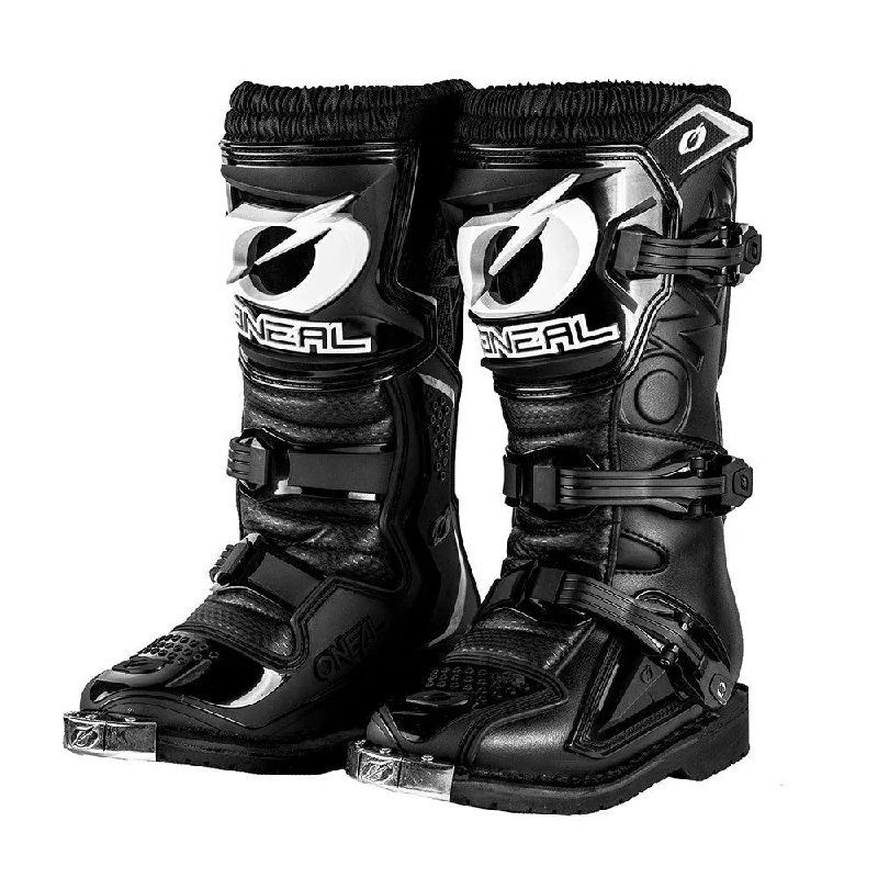 bicycle tire toughness-ONEAL RIDER PRO KIDS 2021 BOOTS - BLACK