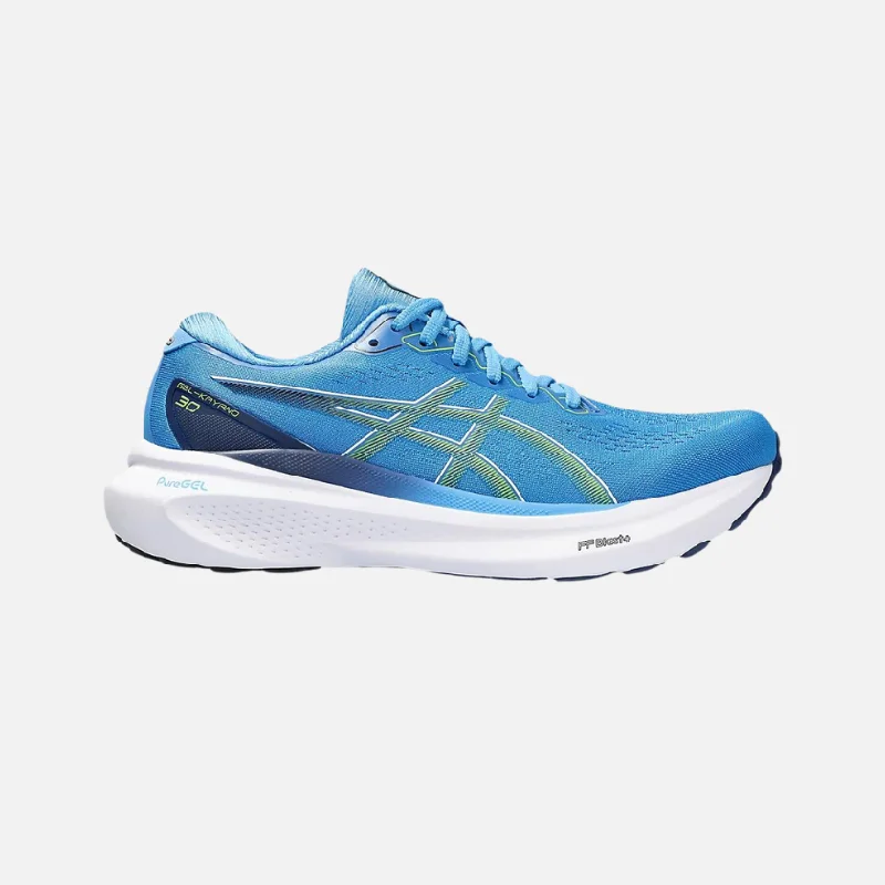 bicycle lever weight-Asics GEL-KAYANO 30 Men's Running Shoes - Waterscape/Electric Lime