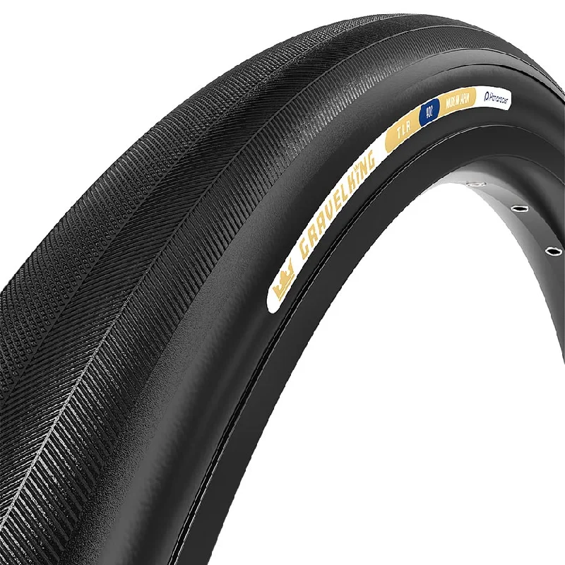 bicycle sidewall capacity-Panaracer GravelKing Slick Tire - 700 x 40 Tubeless Folding Black