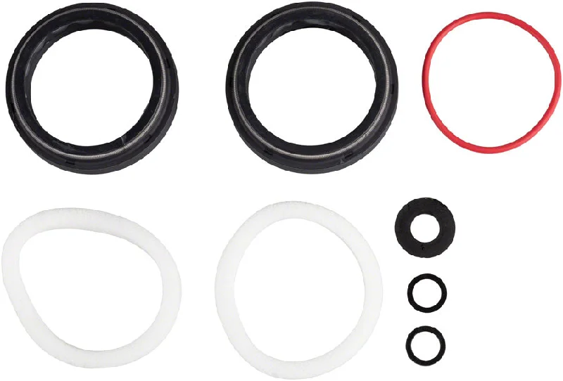 bicycle valve toughness-RockShox Dust Wiper Kit - 38mm Flangeless Ultra-low Friction SKF 6mm Foam Rings - ZEB A+/2021+