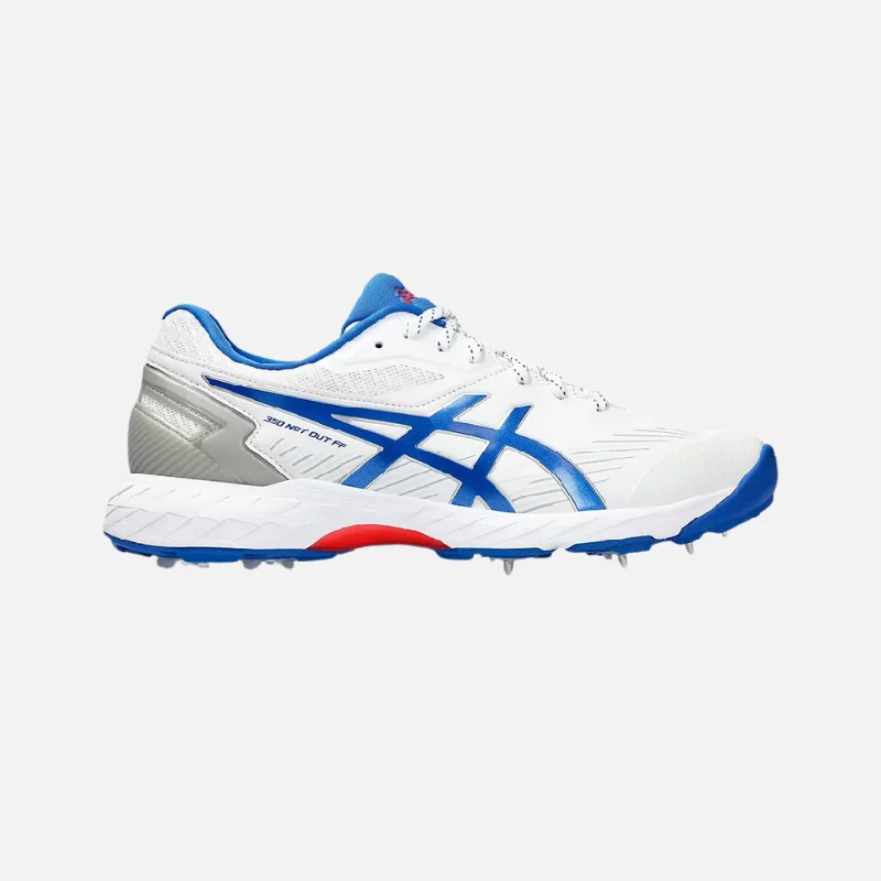 bicycle rotor strength-Asics 350 NOT OUT FF Mens Cricket Shoes - White/Tuna Blue