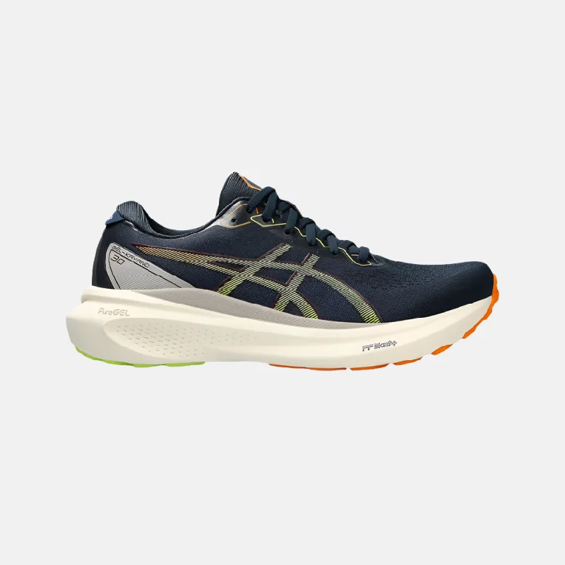 bicycle tire efficiency-Asics GEL-KAYANO 30 Men's Running Shoes -French Blue/Neon Lime