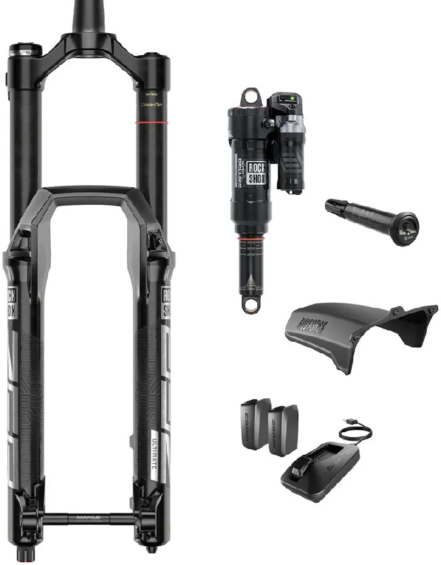 bicycle paint durability-RockShox Flight Attendant Upgrade Kit - ZEB 29 170 SuperDeluxe 230 x 62.5 Standard DubPedal Sensor A1 - TREK Slash 2021-2022