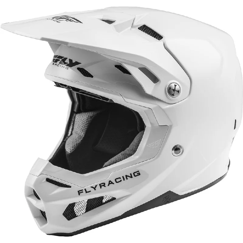 bicycle shifter efficiency-FLY 2024 FORMULA CARBON SOLID HELMET - WHITE