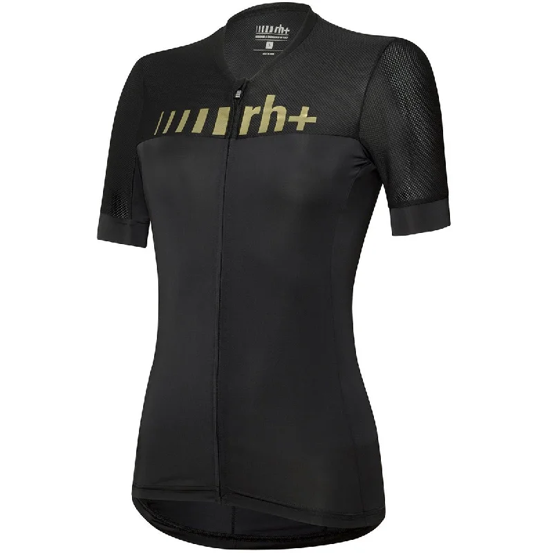 bicycle pump comfort-Maglia donna Rh+ Logo - Nero