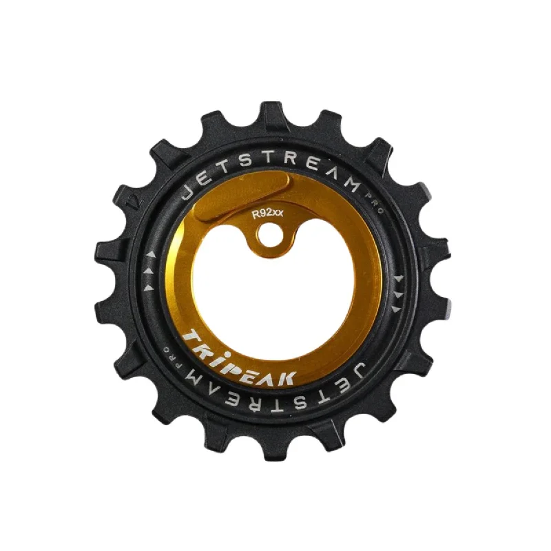 bicycle stem reliability-Tripeak Oversize Pulley Kit 12/18T, Ceramic Bearing (Shimano DuraAce92, 12-Spd)