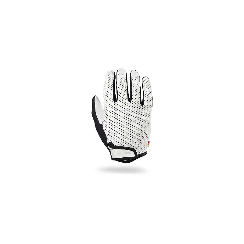 bicycle valve control-Specialized 74 Glove Long Finger White/Black