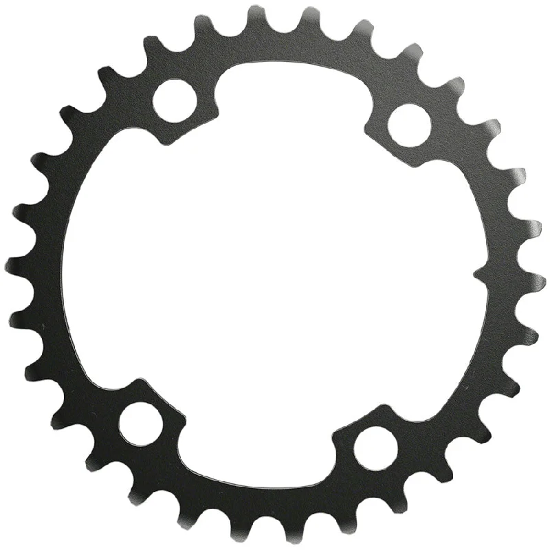 bicycle health comfort-SRAM Force Wide 2x12-Speed Inner Chainring - 30t 94 BCD 4-Bolt Blast BLK For use 43t Outer