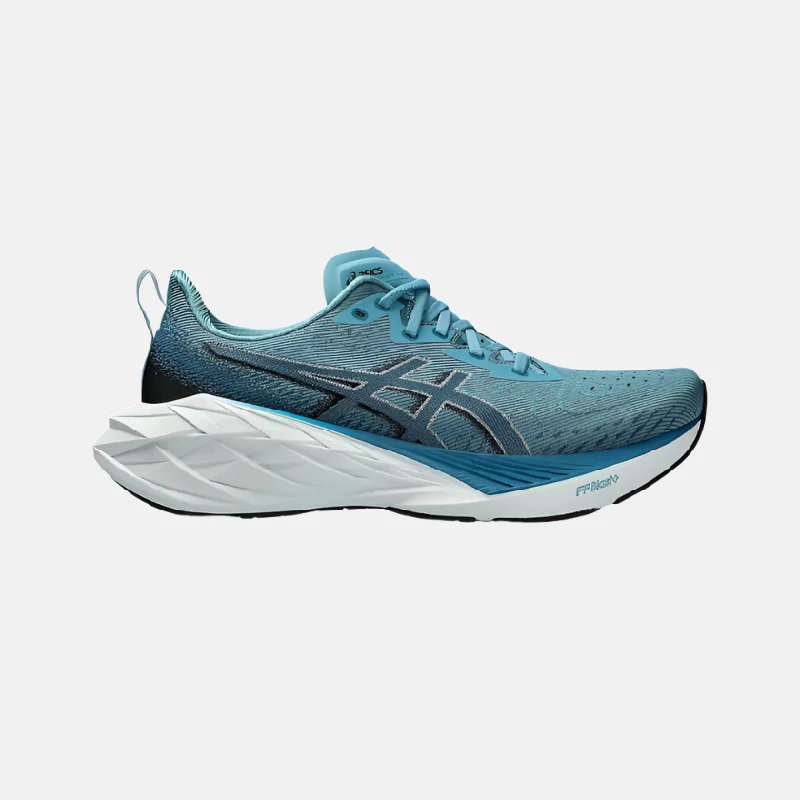 bicycle seatpost strength-Asics NOVABLAST 4 Men's Running Shoes -Blue Teal/Evening Teal