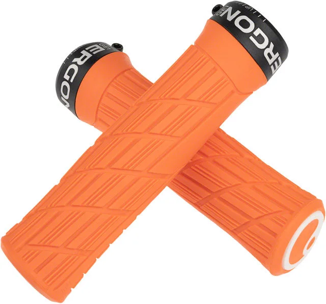 bicycle elbow comfort-Ergon GE1 Evo Grips - Juicy Orange, Lock-On