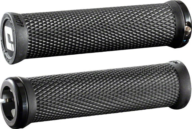 bicycle tool capacity-ODI Elite Motion Grips - Black, Lock-On