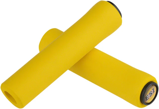 bicycle rotor robustness-ESI Chunky Grips - Yellow