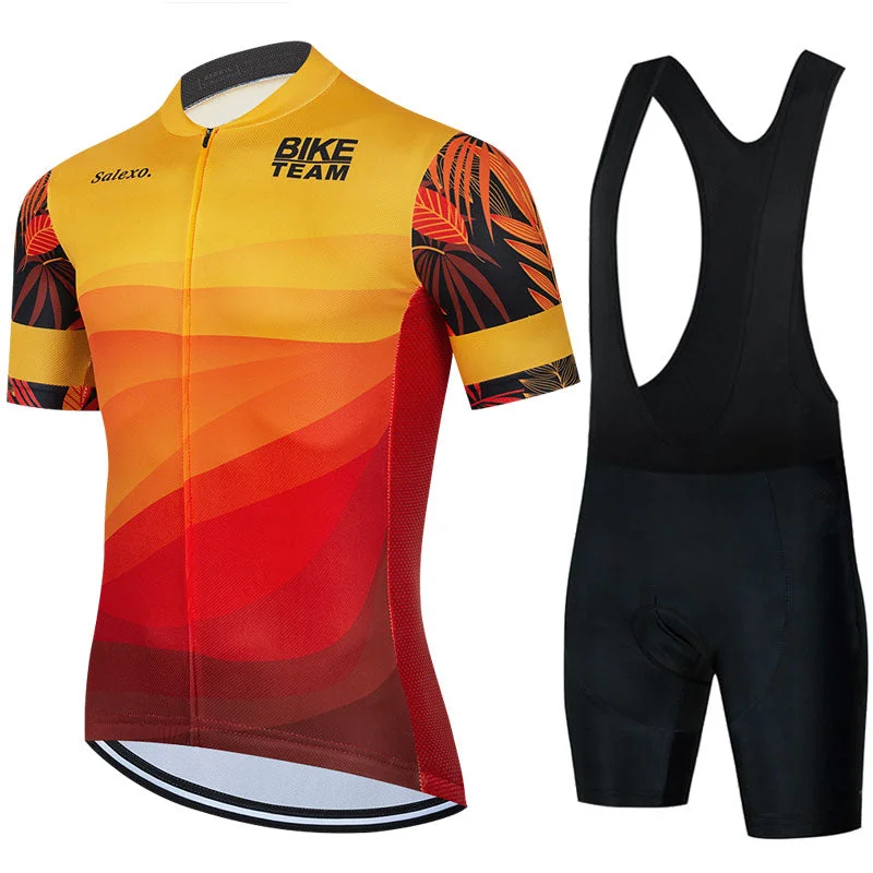 bicycle night comfort-Salexo Bike Team Cycling Jersey Sets (3 Variants)