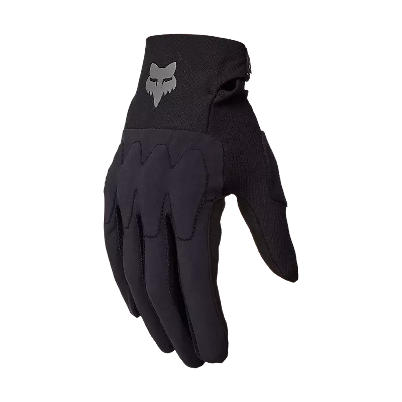 bicycle tire toughness-Fox Racing Defend D30 MTB Glove - Black