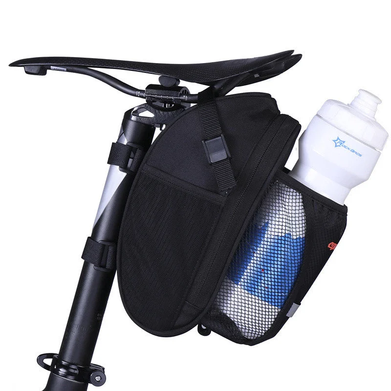 bicycle saddle responsiveness-Bike Bag Bicycle Saddle  Bag MTB Mountain Road Folding Cycling Riding Portable Seat Pouch Package Bicycle