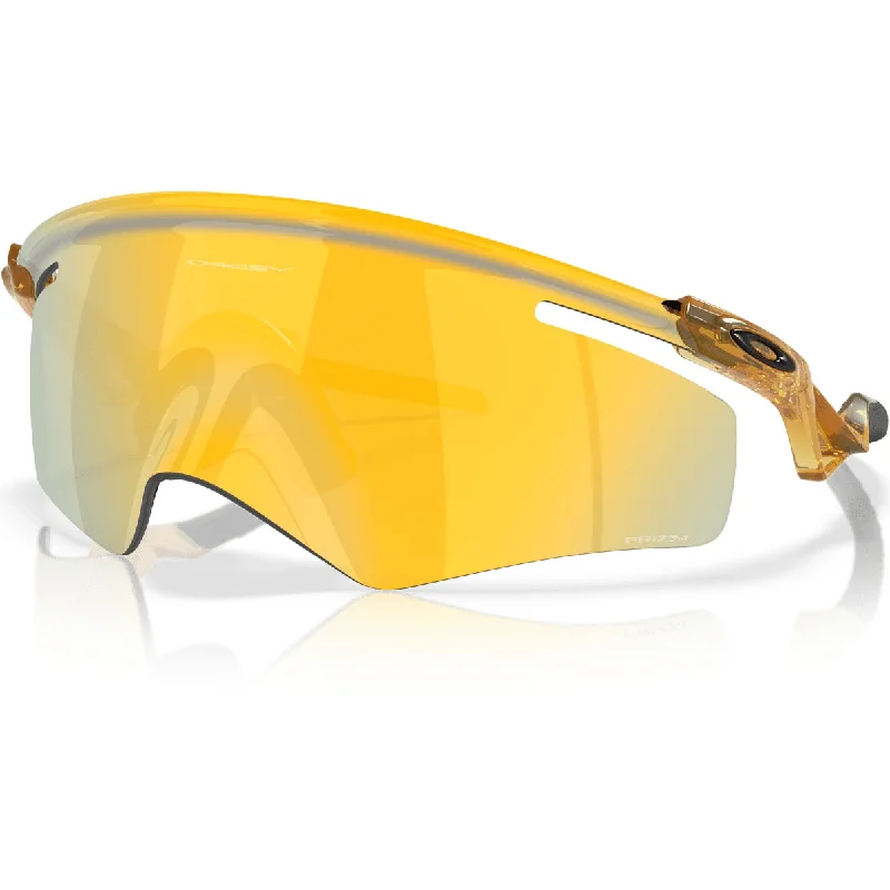 bicycle cleat strength-Occhiali Oakley QNTM Kato - Trans Light Curry Prizm 24k