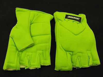 bicycle sidewall resilience-NEON GREEN CYCLING GLOVES IDEAL MOUNTAIN BIKE OR ANY BIKE OR GENERAL USE SIZE XL