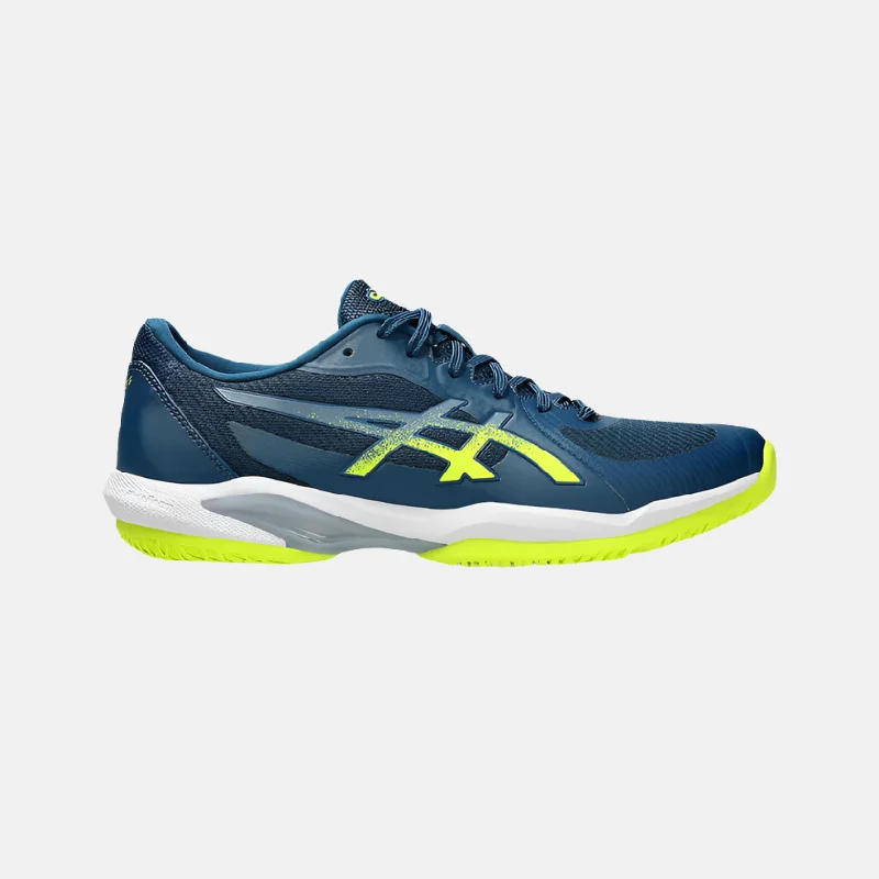 bicycle stand versatility-Asics Solution Swift FF 2 Men's Tennis Shoes -Mako Blue/Safety Yellow