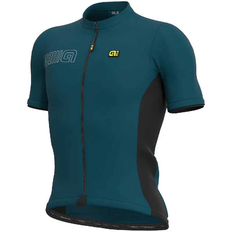 bicycle brake aerodynamics-Maglia Ale Solid Color Block - Blu