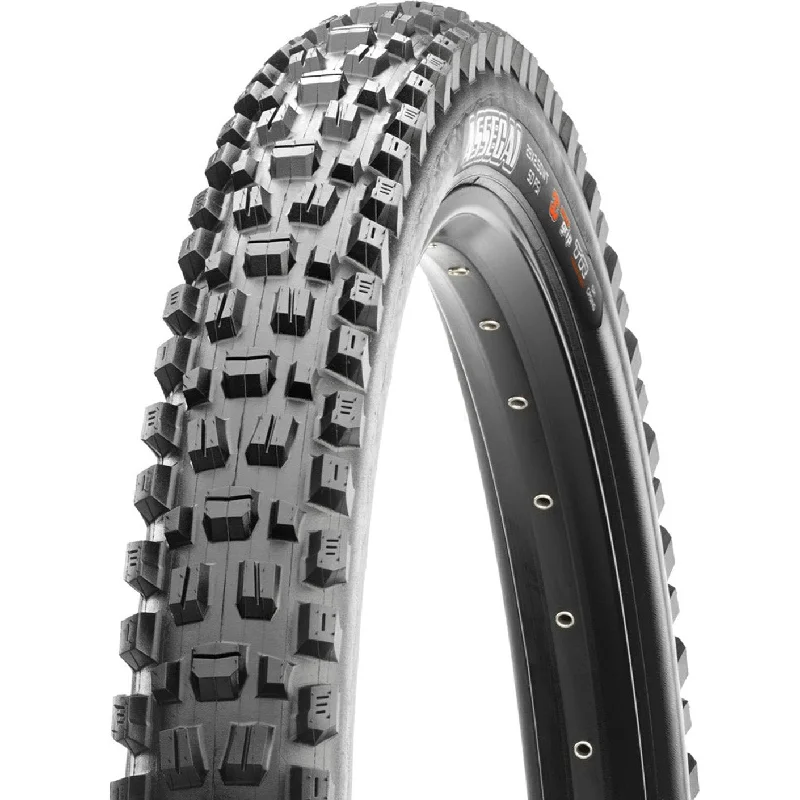 bicycle chain reliability-Copertone Maxxis Assegai DD TR 120x2TPI pieghevole 3C MaxxGrip - 27.5 x 2.50WT - Nero