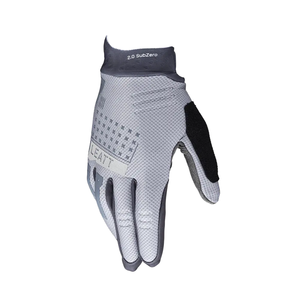 bicycle rotor responsiveness-Leatt SubZero 2.0 MTB Glove - Granite - 2024