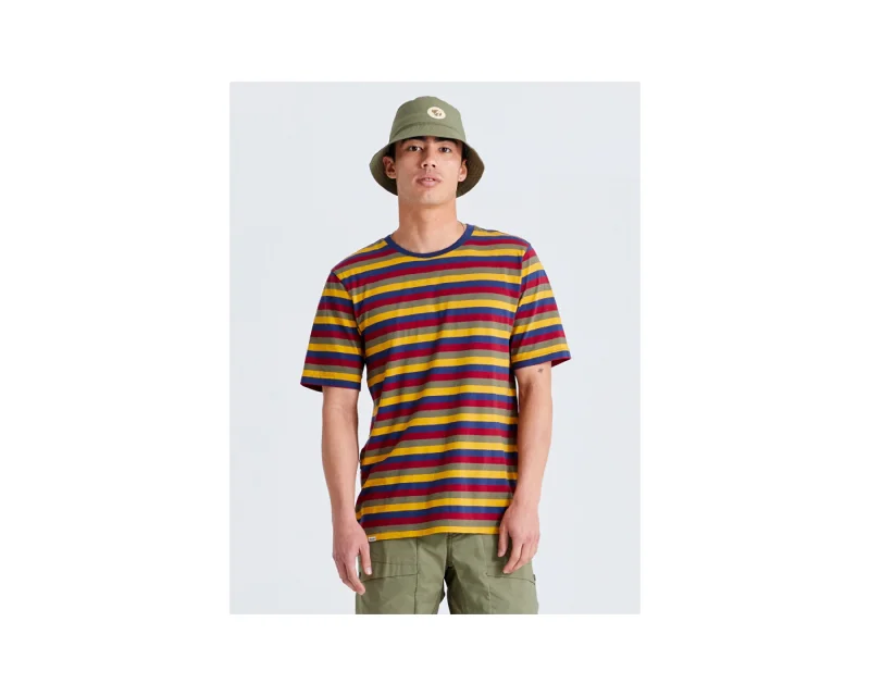 bicycle chain ergonomics-Specialized/Fjällräven Cotton Striped Short Sleeve Tee Men's