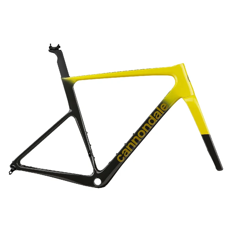 bicycle brake robustness-Cannondale SuperSix EVO HM Disc Frameset