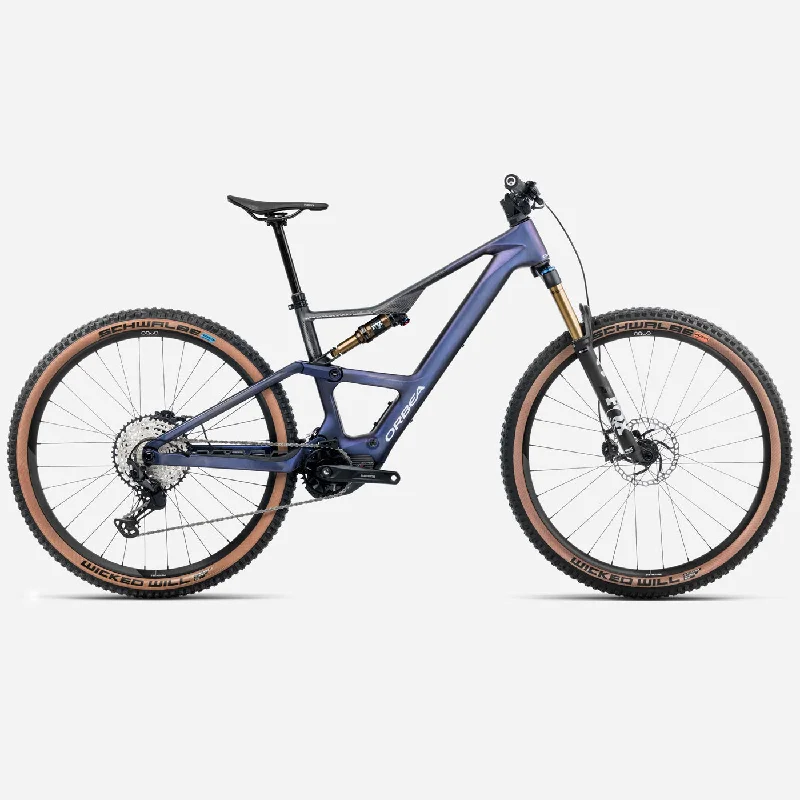 bicycle frame stability-Orbea Rise SL M10 420w - Blu