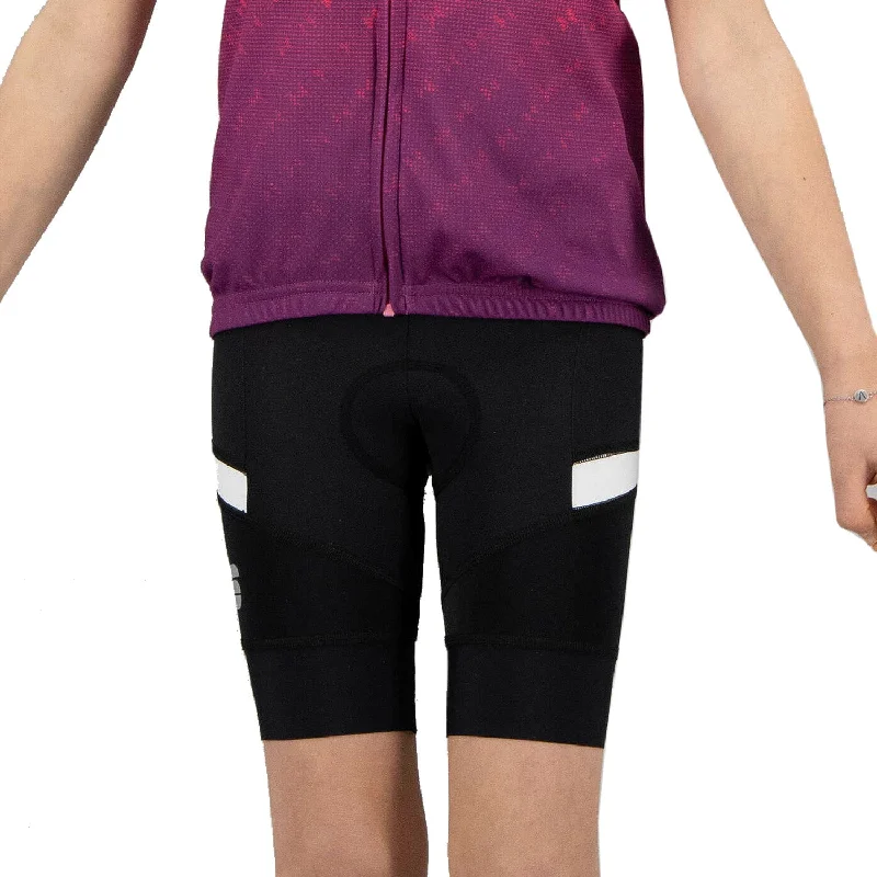 bicycle valve precision-Pantaloncini bambino Sportful Neo - Nero bianco