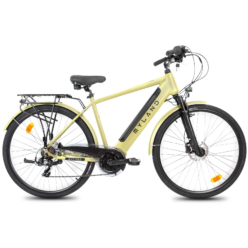 bicycle tool toughness-E-Bike Myland Corso Hybrid 28.2 - Beige